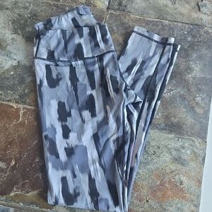 Penn Gray and Black Leggings